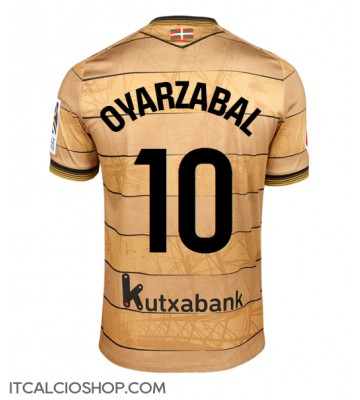 Real Sociedad Mikel Oyarzabal #10 Seconda Maglia 2024-25 Manica Corta